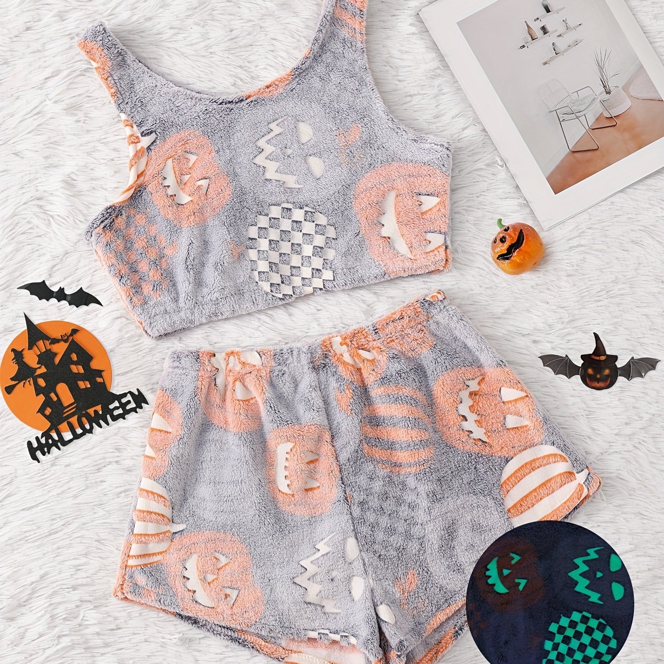💥40% Off 🎃Halloween  vest pajamas set👻