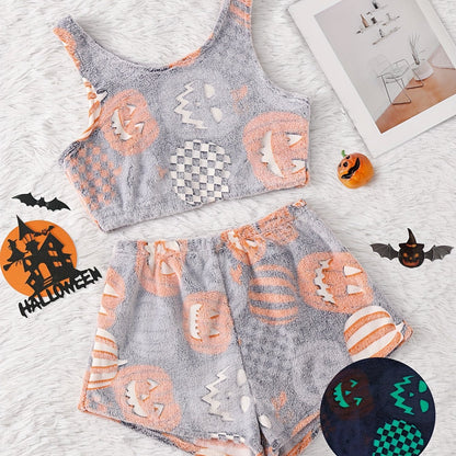 💥40% Off 🎃Halloween  vest pajamas set👻