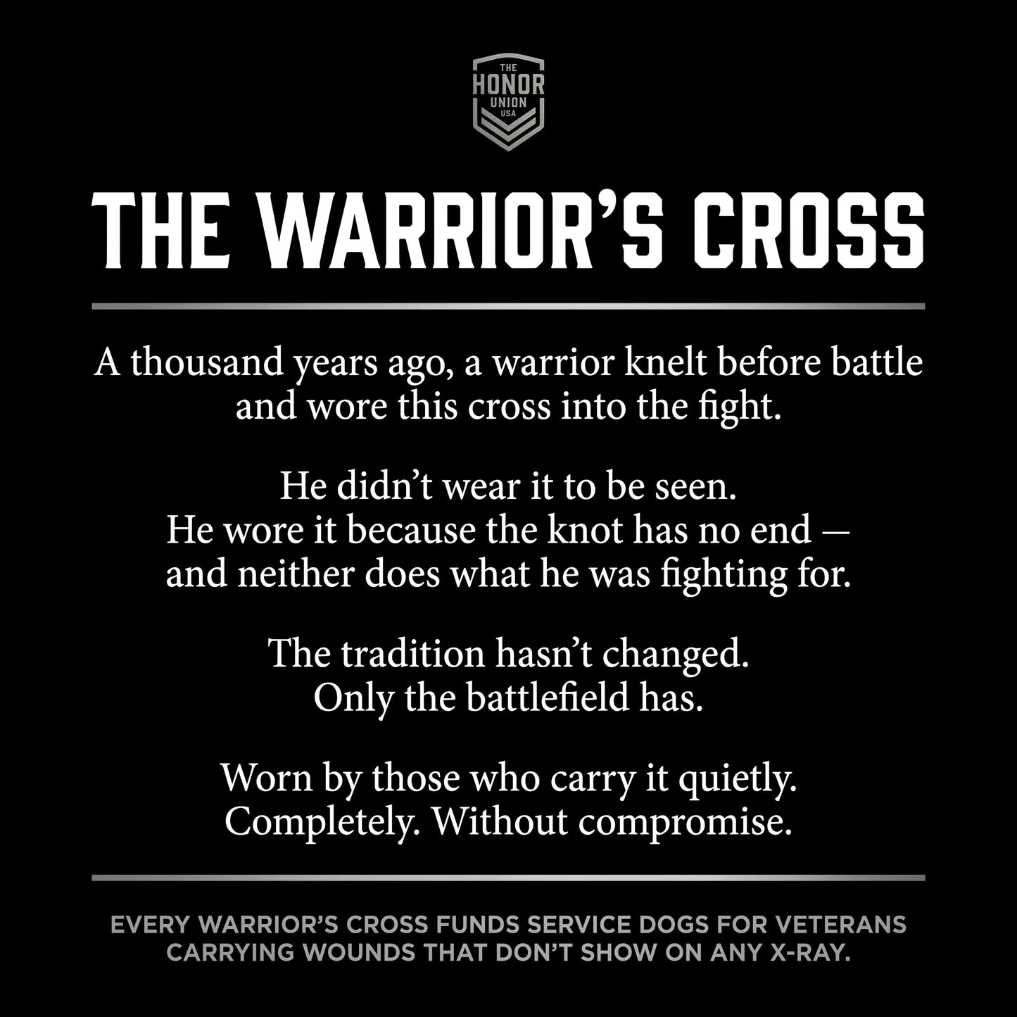✝️The Warrior's Cross