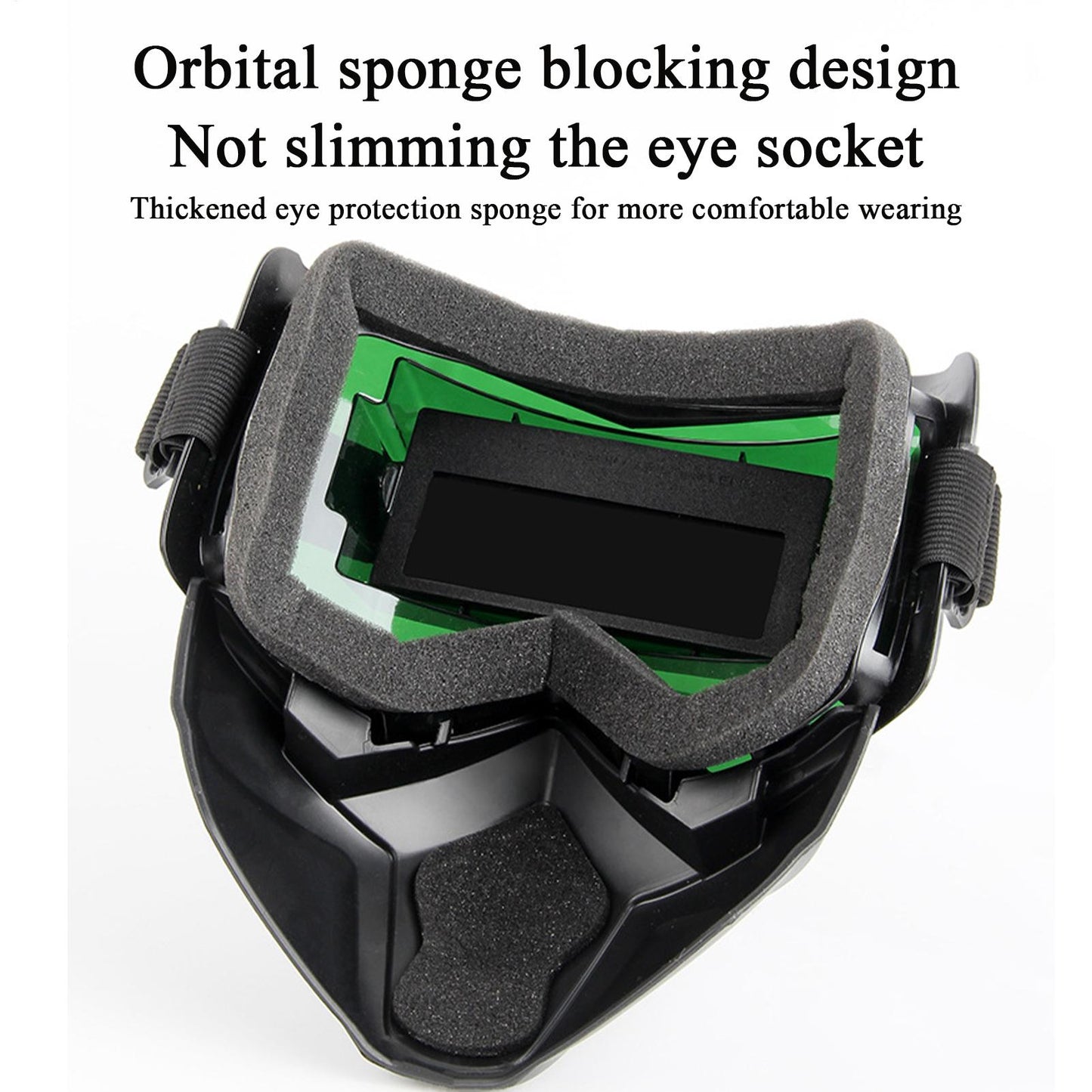🛠️ Casco de soldadura fotosensible