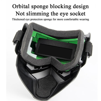 🛠️ Casco de soldadura fotosensible
