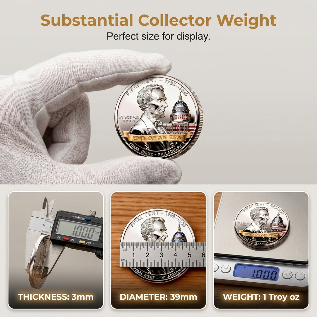 🏆New Year 49% OFF-THE FINAL CENT 1793–2025 · END OF AN ERA