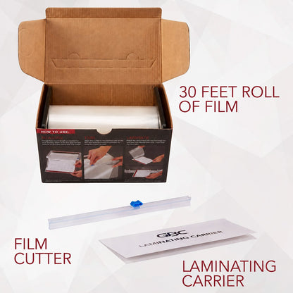 🔥 Custom Thermal Lamination Roll with Built-in Trimmer (3 Mil, 30 FT)