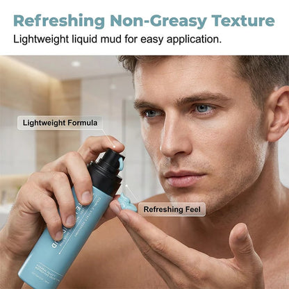 Spray de arcilla mate de secado rápido para hombre