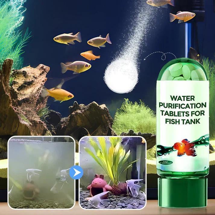 💥¡GRAN VENTA! ♻️💧Potente tableta purificadora de agua para acuarios