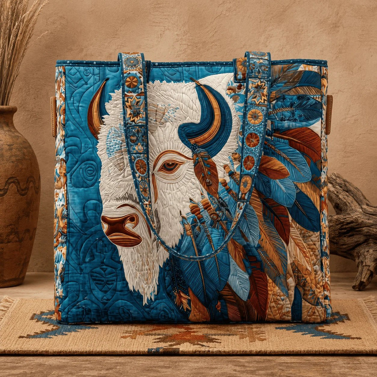 🔥HOT SALE🔥Handmade Native American Quilted Tote Bag👝
