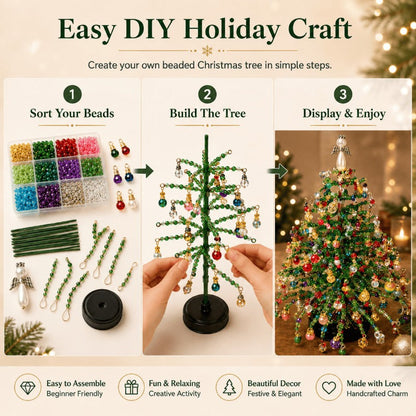 DIY Beaded Holiday Tree Kit