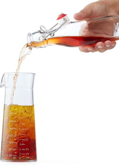 All-in-One Salad Dressing Mixer Bottle – Quick Emulsify, Drip-Free & Easy Storage