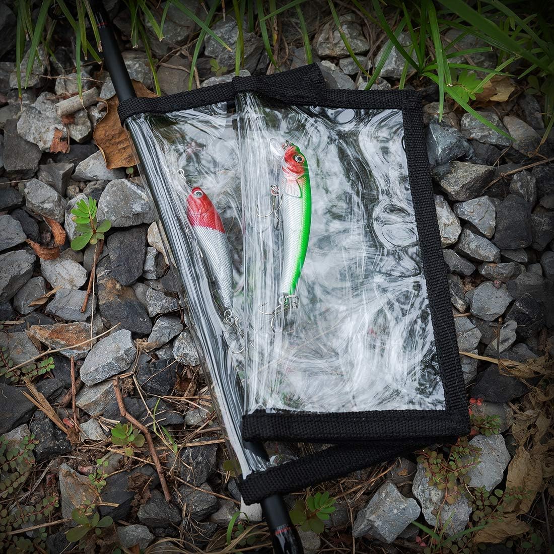 🎣Durable Clear PVC Lure Covers (1Large + 1Medium)