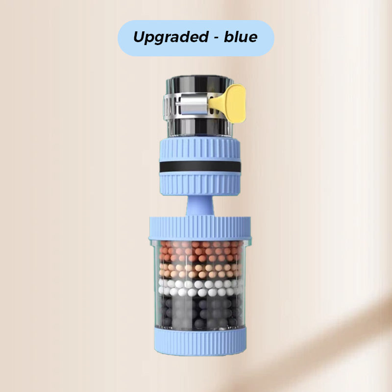 💧 6-Layer Faucet Water Filter 360° Rotating Splash-Free