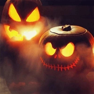 🏆2026 Halloween Hot Sale⚡🎃🔥12 LED light Ultrasonic Mist Maker Fogger