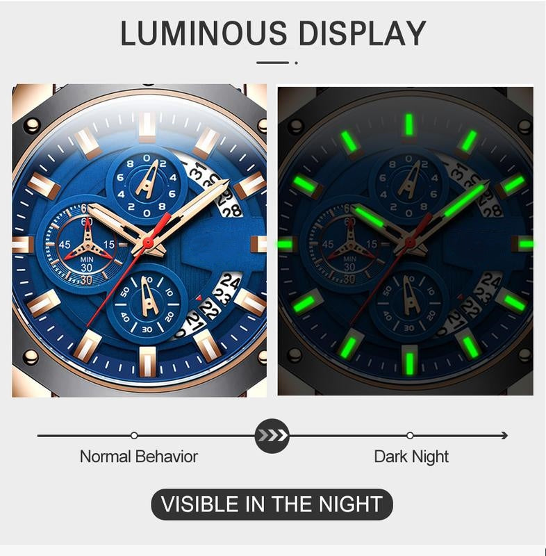 ⏳🔥LIMITED-TIME 50% OFF! ⏰Men's Outdoor Waterproof Sport Quartz Watch – Chronograph function, durable & water-resistant – Perfect for sports, travel & daily wear 🏃‍♂️