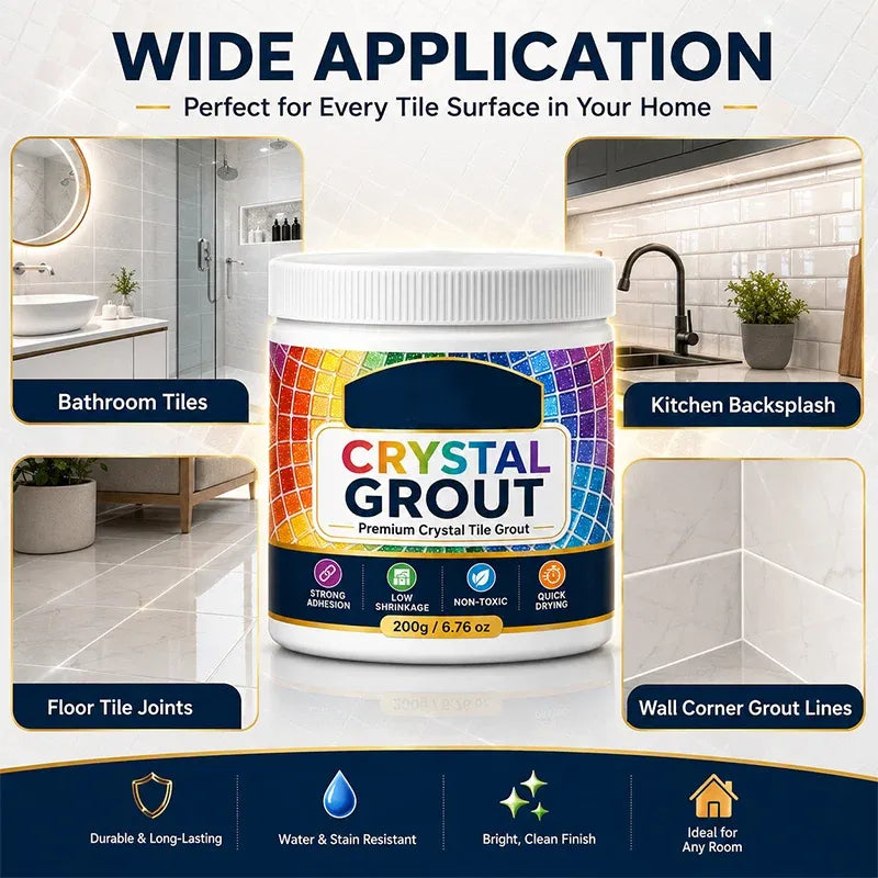 High-Strength Waterproof Crystal Tile Grout