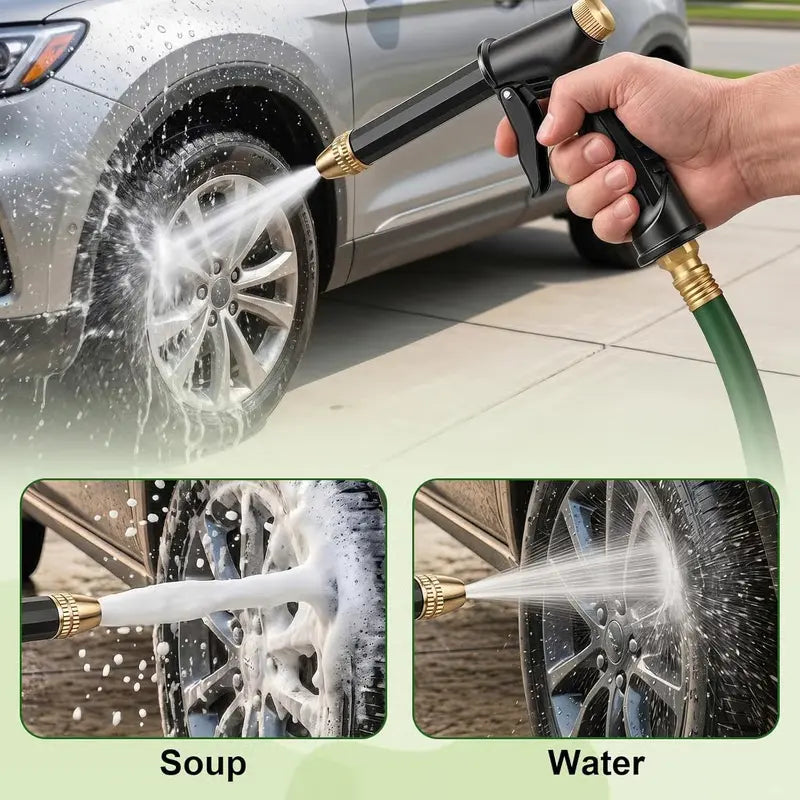 🔥OFERTAS CALIENTES 49% DE DESCUENTO💦Potente Lavacoches de Alta Presión para el Hogar y Pulverizador de Jardín