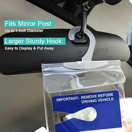 🔥🚗 Handicap Parking Placard Holder( 2 Pcak )