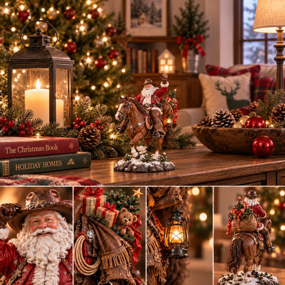 🎄🤠 The Old West Cowboy Santa – A Homeward Christmas Keepsake