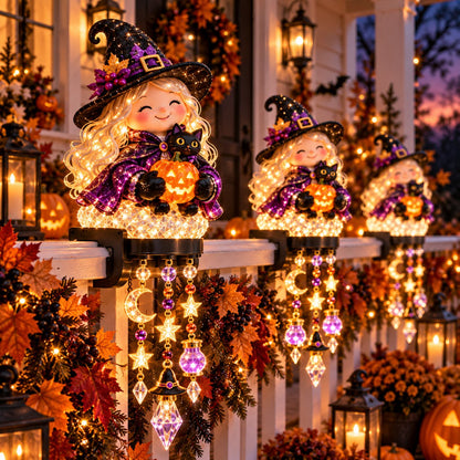 🎃 🎃Halloween Porch Magic Cascade Railing Lights