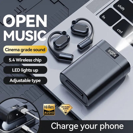 Auriculares/Banco de energía Bluetooth 2 en 1