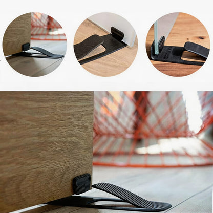 🏆Flash Sale Buy 1 Get 1 Free!!⚡Self-Adhesive Door Stopper – Non-Slip No-Drill Door Holder for Home & Office