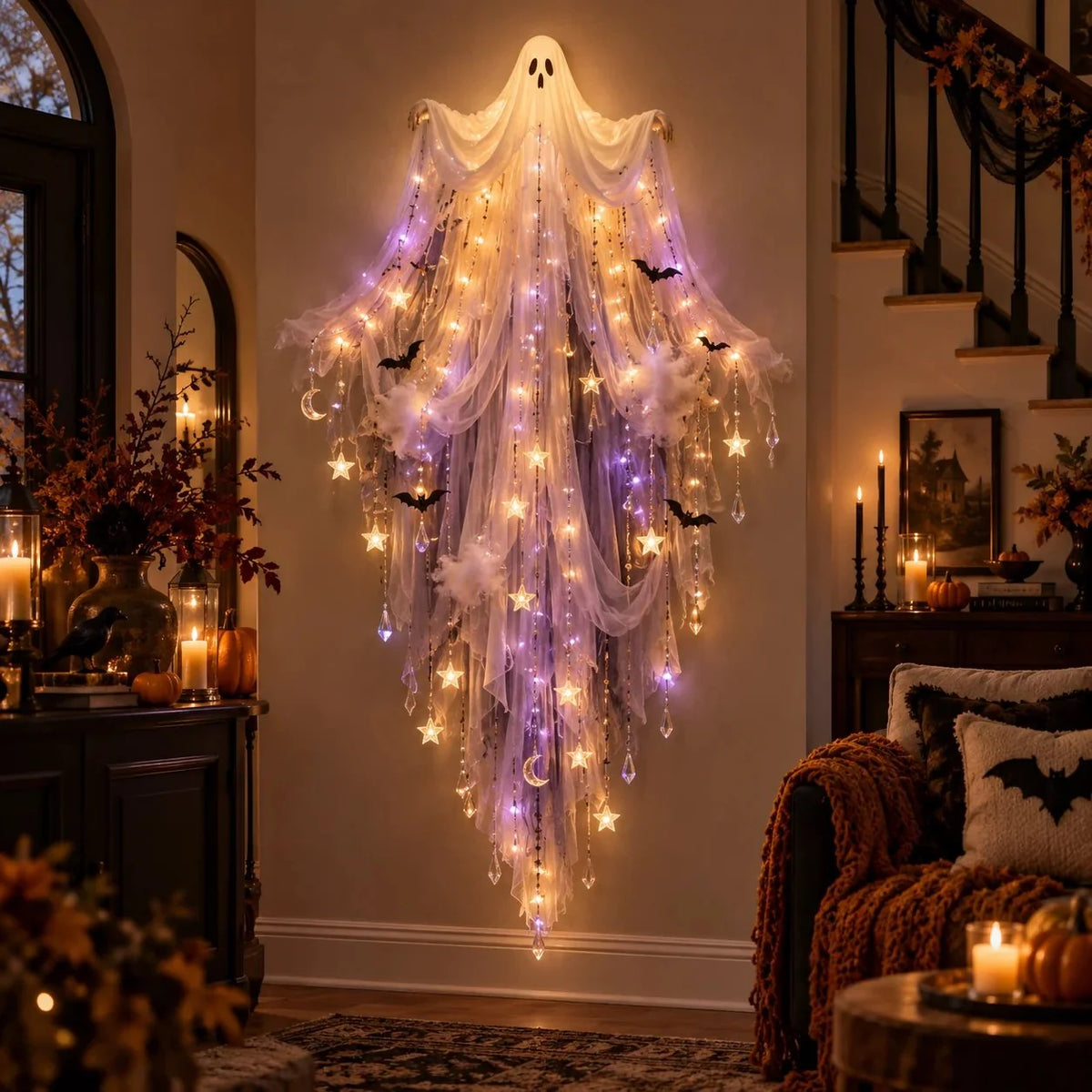 ✨Last Day 49% OFF✨Elegant Halloween Cascade Wall Light Collection