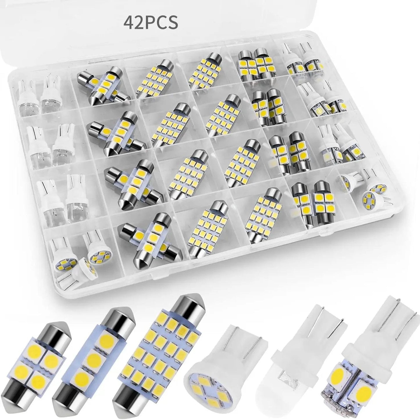 🔥 42 Pcs Interior Car Light Kit