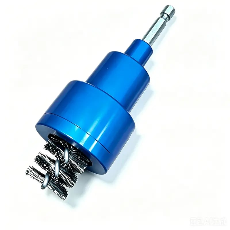 🔧 2‑in‑1 Copper Pipe & Fitting Cleaning Brush