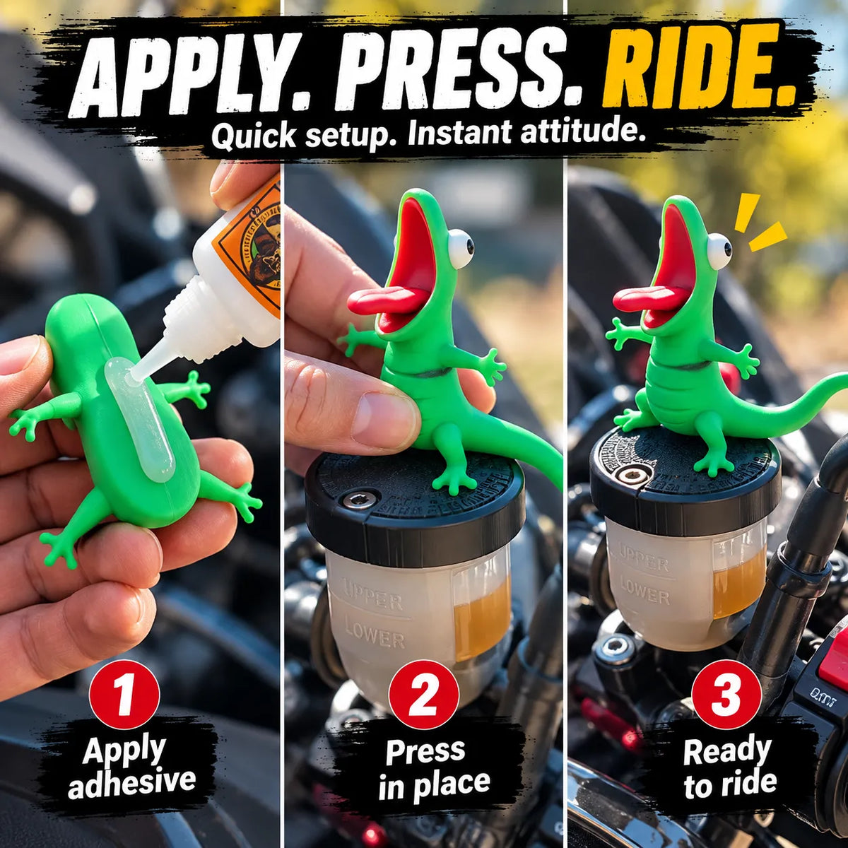 🔥Last Day 50% OFF - 🦎The Lizard RIDEBUDDY™