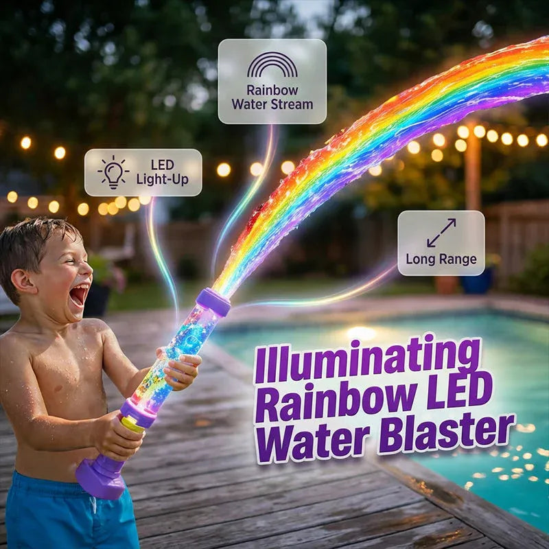 Lanzador de agua LED que brilla en la oscuridad de acción de bombeo
