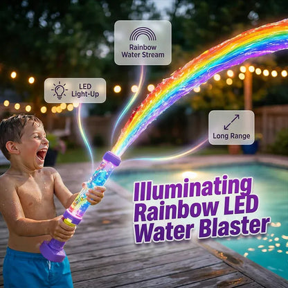 Lanzador de agua LED que brilla en la oscuridad de acción de bombeo