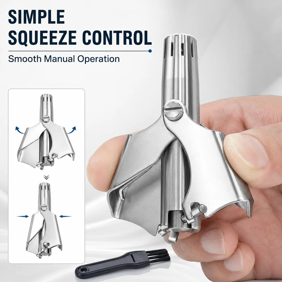 🔥LAST DAY SALE 49% OFF-✂️ Manual Nose Hair Trimmer – Precision Grooming. No Battery Needed.