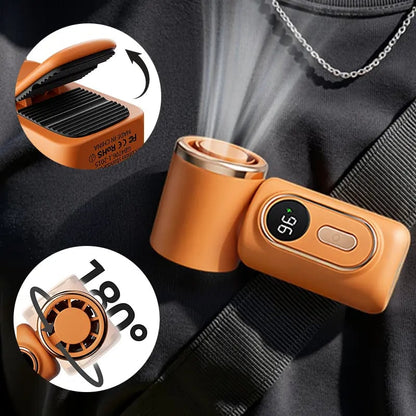 🔥Miniventilador portátil de mano con clip 2026