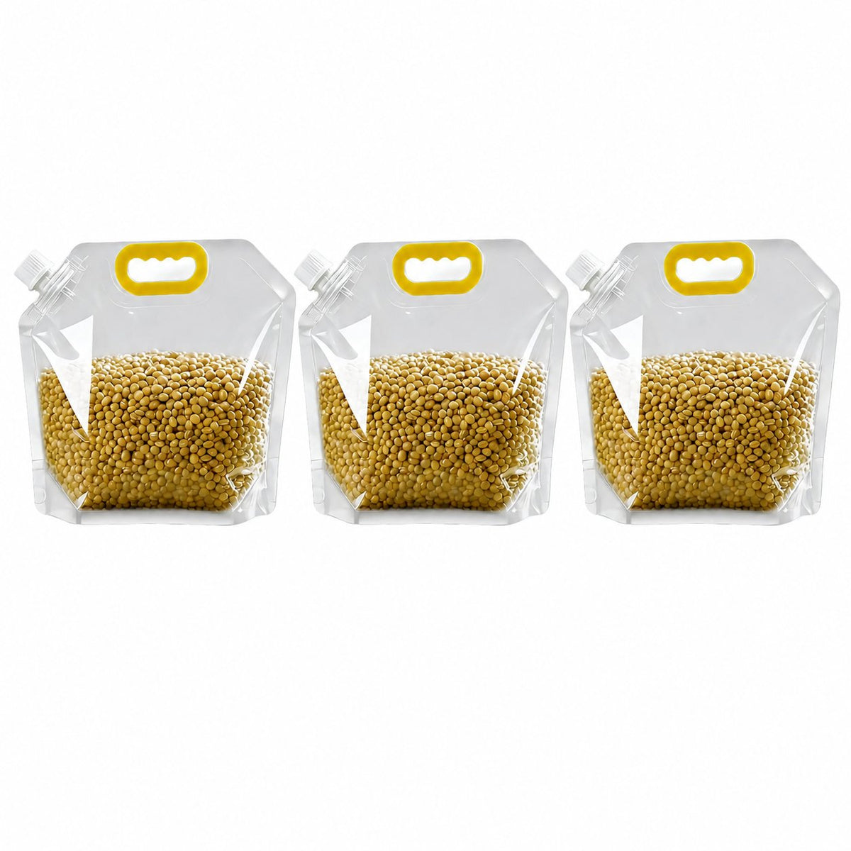 Reusable Leak-Proof Food Storage Sealed Bags with Portable Handle