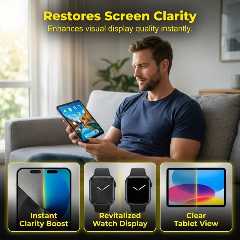 🔥Hot Sale 50% OFF🔥 Portable Screen Scratch Repair Liquid –  Nano Polish, for Minor Scratches 📱