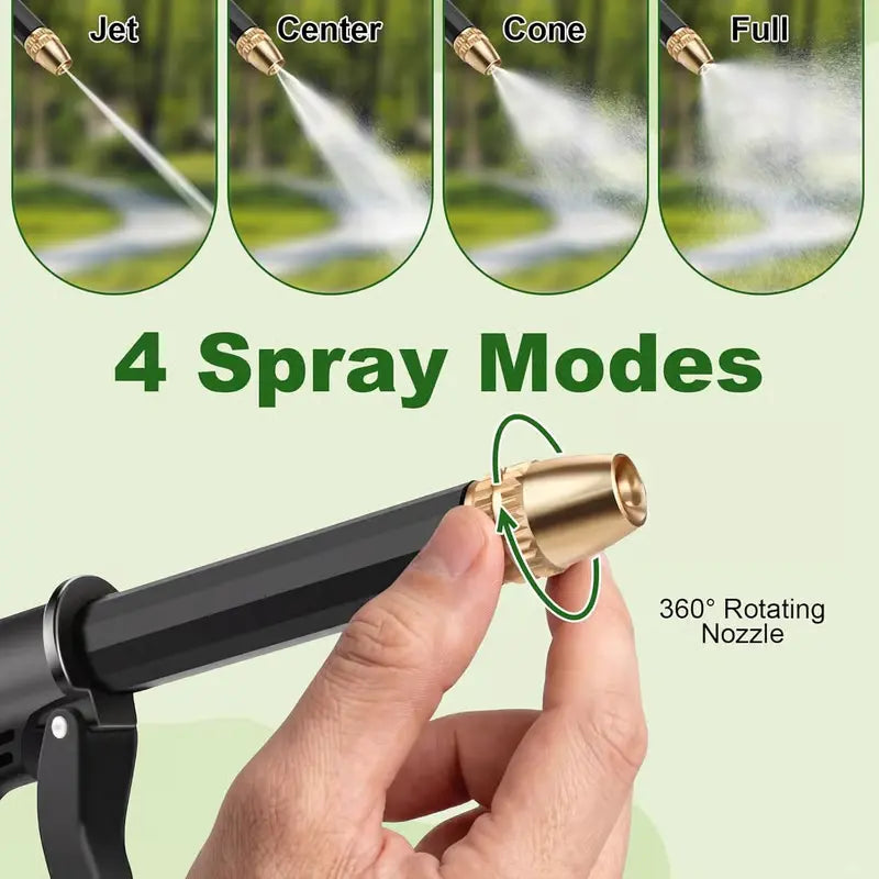 🔥OFERTAS CALIENTES 49% DE DESCUENTO💦Potente Lavacoches de Alta Presión para el Hogar y Pulverizador de Jardín