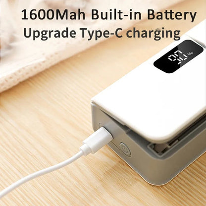 🥳2026 HOT SALE🥳💞50K+ SOLD!⏰⚡ 50% OFF! Rechargeable Bag Sealer – No batteries needed, USB-C charging. Magnetic back for fridge storage. 6 heat settings for any bag. Keeps food fresh longer. 🧊✨