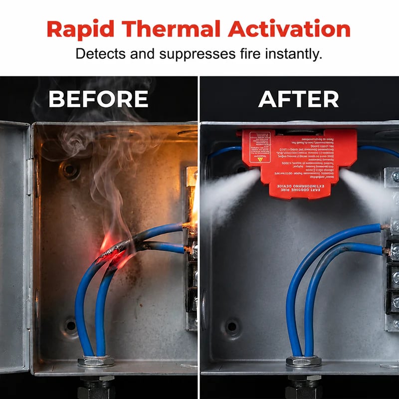 🎉Automatic Thermal Response Fire Extinguisher