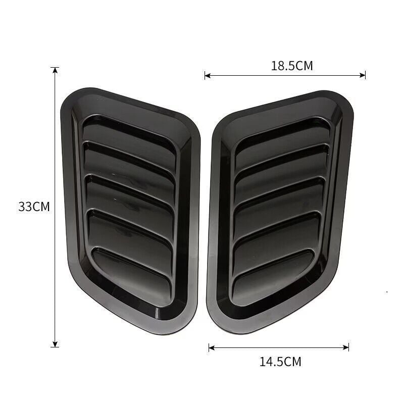 🏎️🔥 2PCS Universal Hood Air Vents