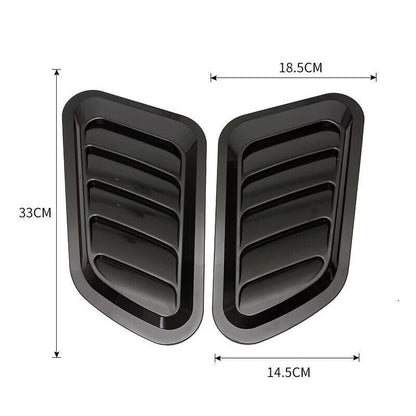 🏎️🔥 2PCS Universal Hood Air Vents