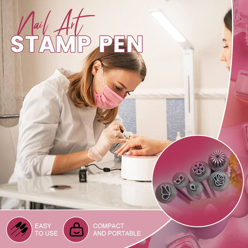 🔥LAST DAY 50% OFF - Nail Art Stamp Pen