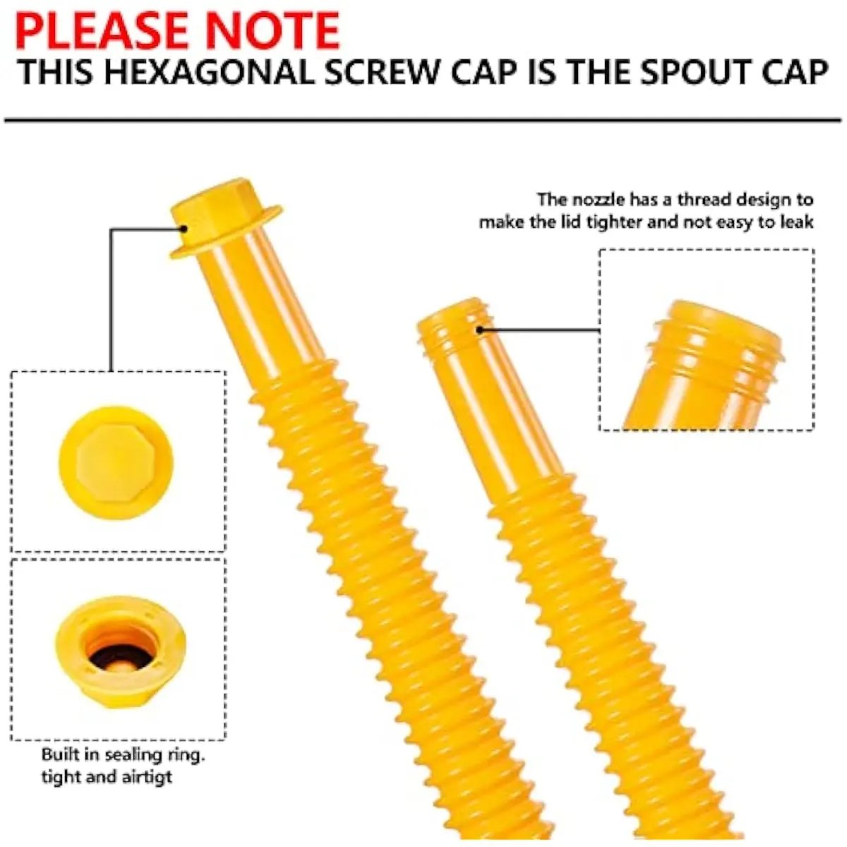 Gas Can Spout Replacement Kit