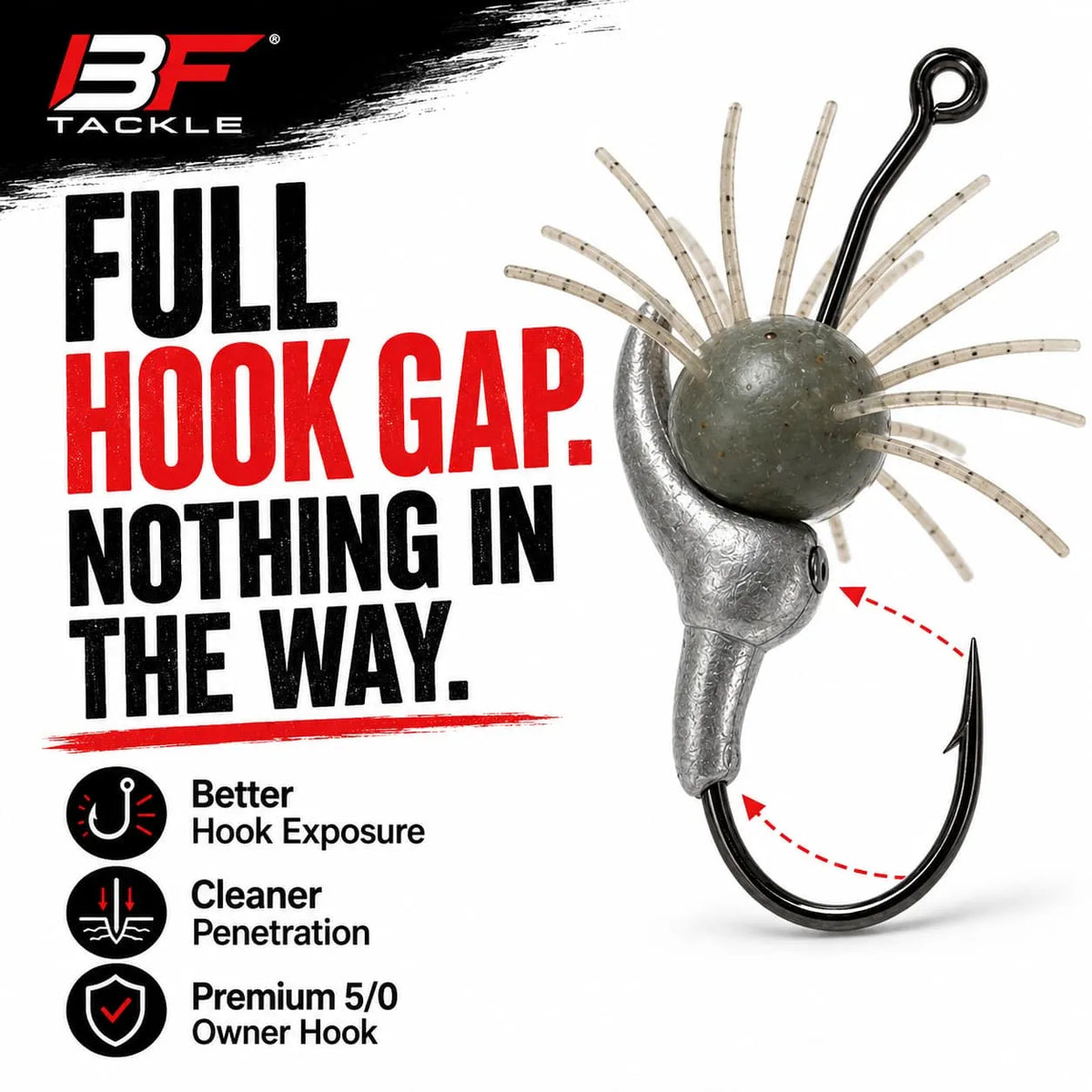 Urchin Saddle Fishing Rig – 4 Pack 🎣 Bait-Saving 5/0 Hook System with Adjustable Sink Rate