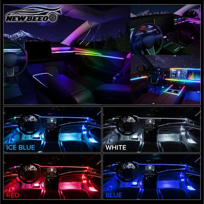 ⏳Time-Limited Special⏰Car Interior LED Strip Atmosphere Lights Pro – Add a Custom Glow to Your Cabin, Easy to Fit & Great for Evening Drives 💡