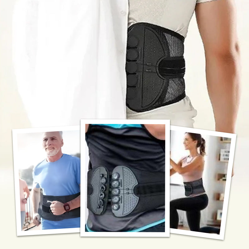 🧍✨ Adjustable Lower Back Support Belt – Breathable Everyday Waist Support