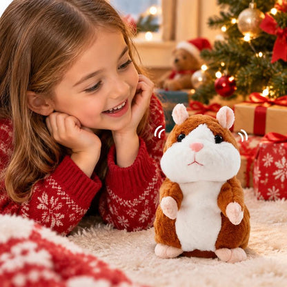 🐹 Talking Hamster Plush That Repeats Your Voice