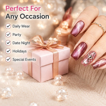 Glass Bead Cat-Eye Nail Magnet Tool | 3D Cat-Eye Manicure Tool