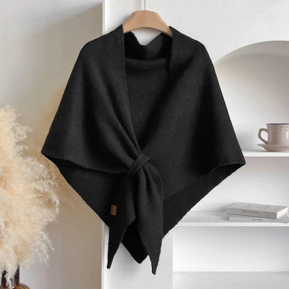 🔥 HOT SALE 🔥🍂Women's Solid-Color Cashmere Scarf🍁 Casual Soft Comfortable Shawl for Daily Wear