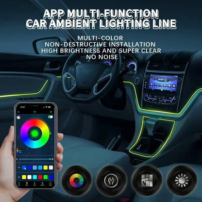 🎄Hot Sale🎁Car Light Strip Ambience