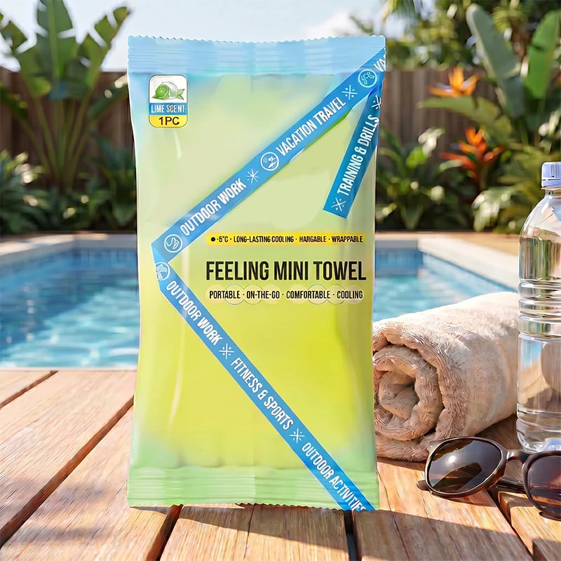 🧊COMPRA MÁS AHORRA MÁS💦 Toalla de enfriamiento instantáneo – portátil, transpirable, ¡perfecta para entrenamientos y viajes!