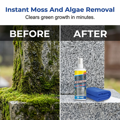 ✨ Headstone Restoration Cleaning Spray 🕯️