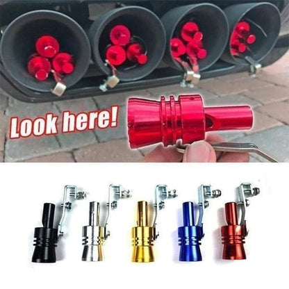 Silbato de escape Turbo Sound – Apto para todos los coches y motocicletas